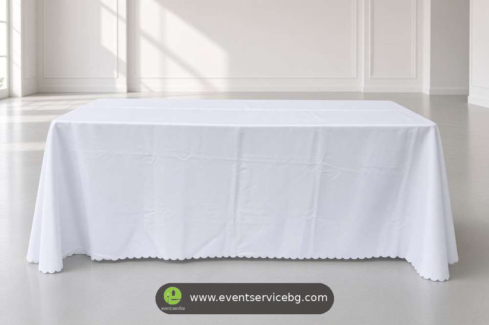 Beli pravougaoni 230×330 cm stolnjaci