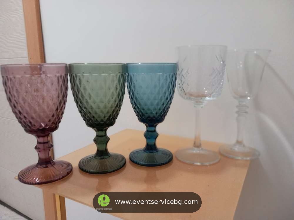 Čaša za vino teget