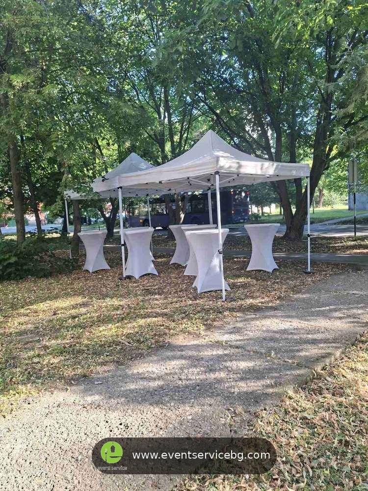 Iznajmljivanje paviljona i tendi