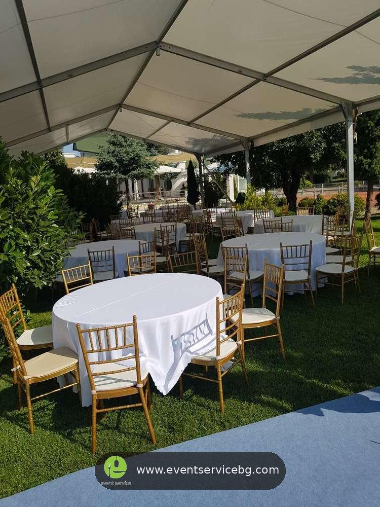 Iznajmljivanje šatora za svadbe