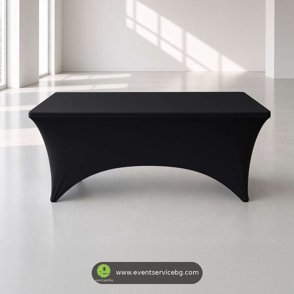Navlaka streč crna za sto 180×75, 200×90, 245×75 cm