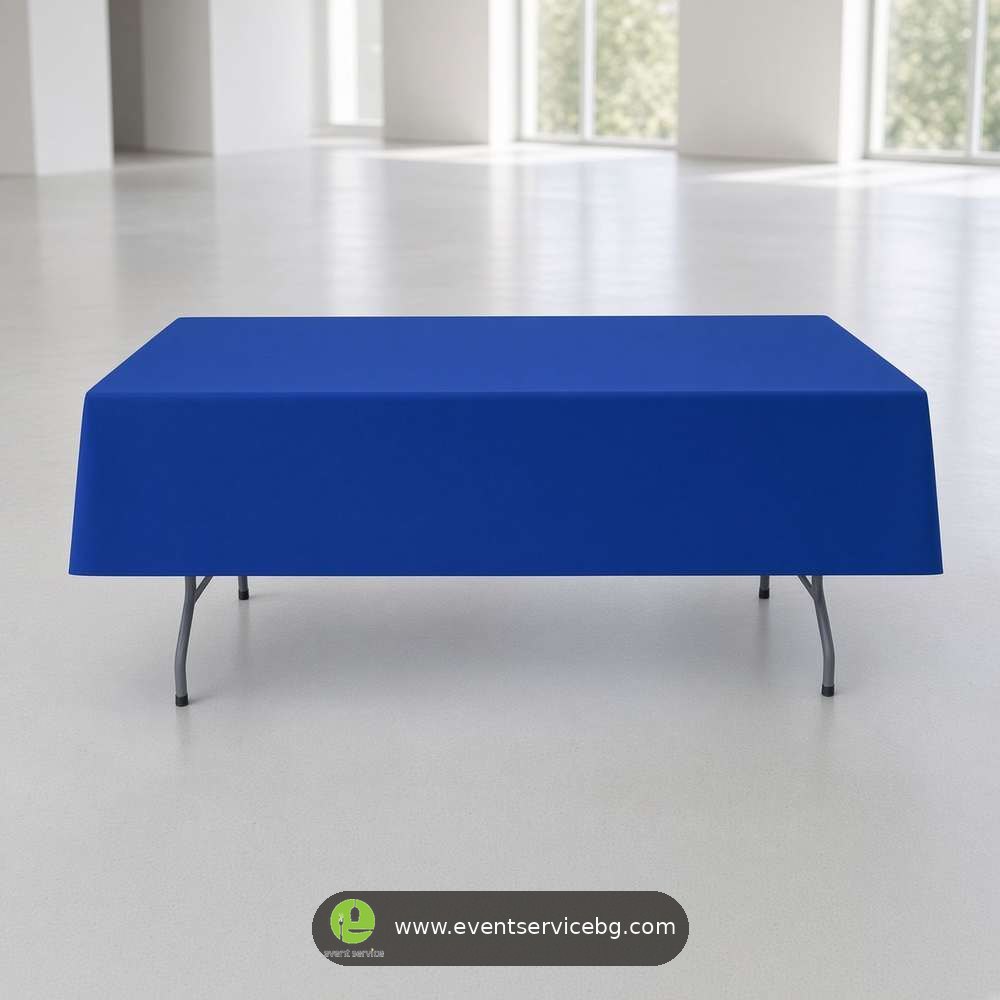 Plavi pravougaoni 250×150 cm stolnjaci