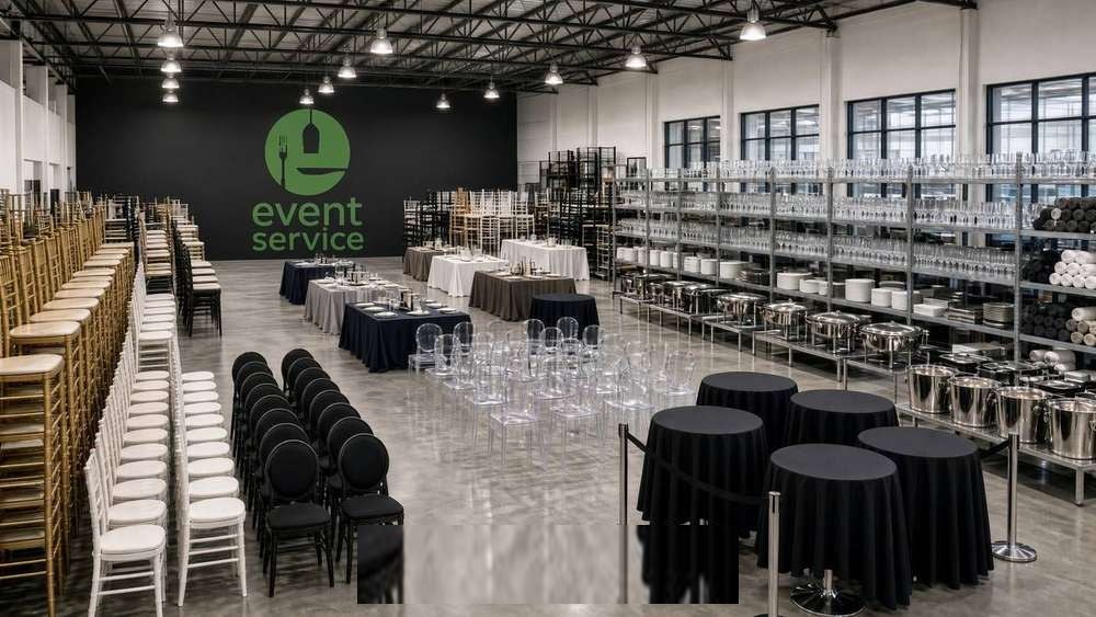 Event Service showroom, kompletna ponuda opreme