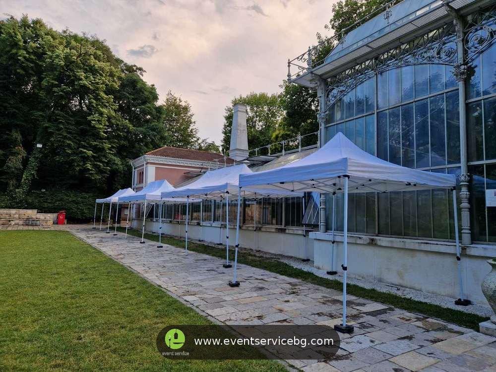 Iznajmljivanje paviljona i tendi