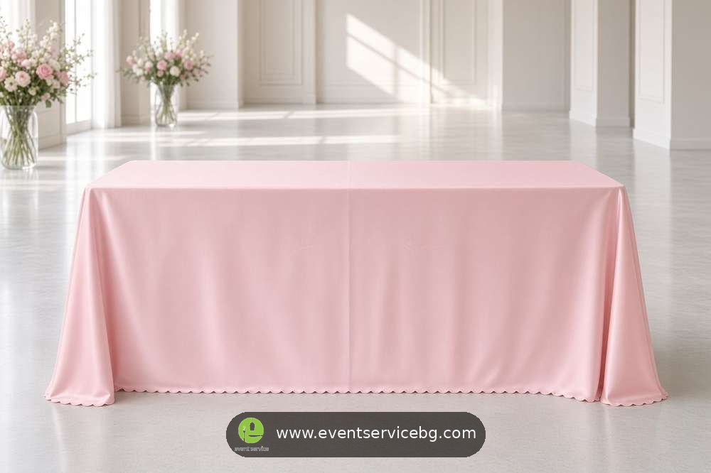 Roze pravougaoni 230×330 cm stolnjaci