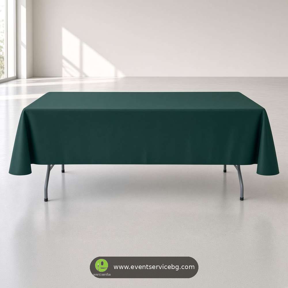 Zeleni pravougaoni 250×150 cm stolnjaci